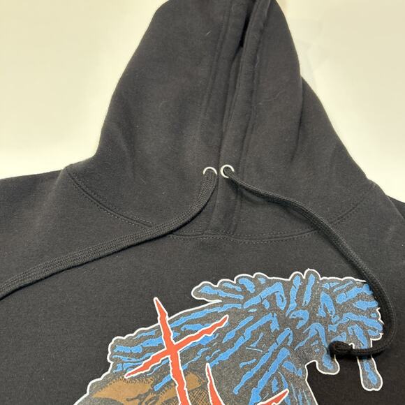 Xxxtentacion Hoodie Mens Size XL Black Skins Sweatshirt Rapper Hip Hop Concert - Picture 5 of 11